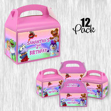 Load image into Gallery viewer, Muppet babies Small Gable box - favor box - 4.5x3in - 12pack
