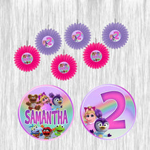 Load image into Gallery viewer, Muppet Babies Small Fan Decoration- 6 or 12 Pack- size 6in
