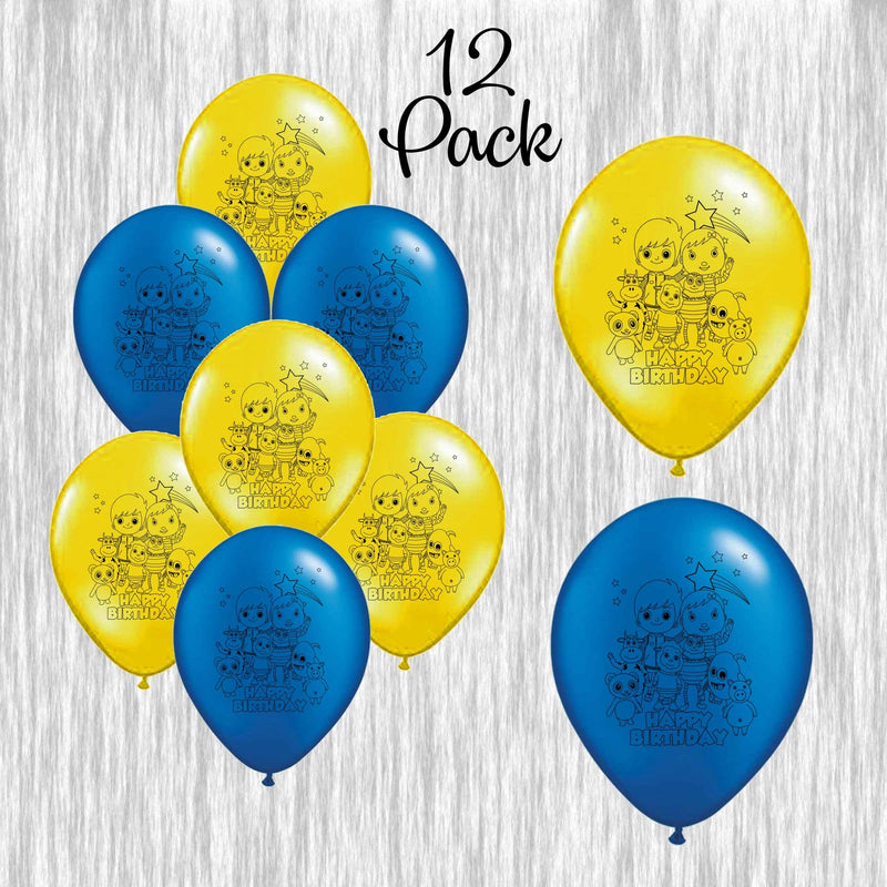 Little Baby Bum Balloons - 11in - 12Pack