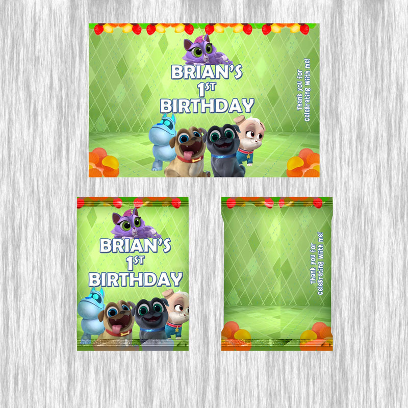 Puppy Dog Pals customized Fruit Snack - 12Pack - Ready  for Favors!