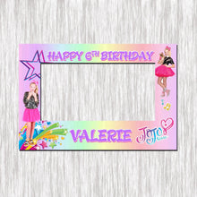 Load image into Gallery viewer, Jojo Siwa Photobooth - 36x24in - Selfie Frame
