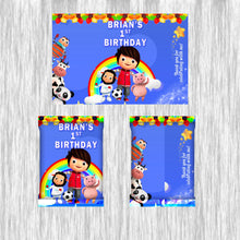 Load image into Gallery viewer, Little Baby Bum customized Fruit Snack - 12Pack - Ready  for Favors!
