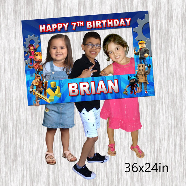 Roblox Photobooth - 36x24in - Selfie Frame