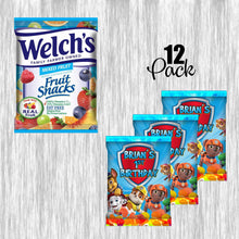 Load image into Gallery viewer, Paw Patrol customized Fruit Snack - 12Pack - Ready  for Favors!
