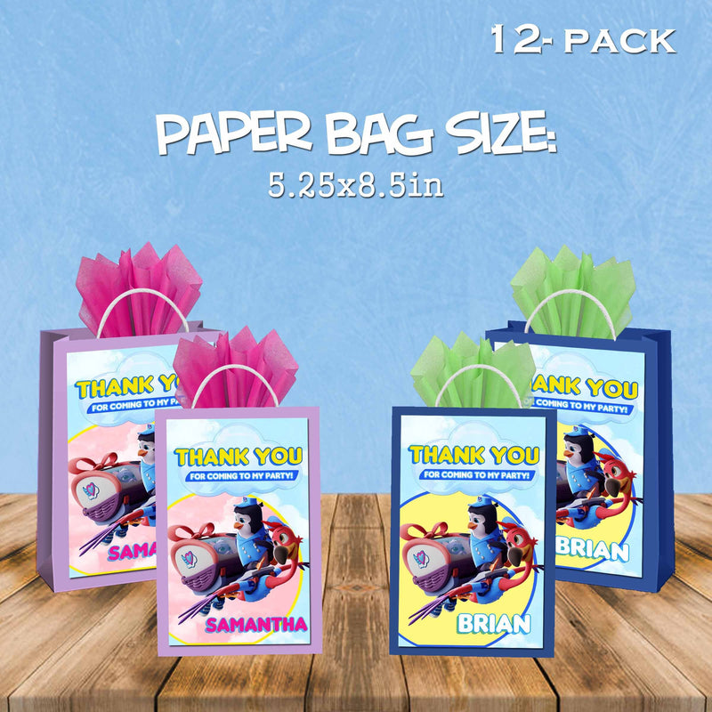 TOTS favor bags - gift bags - candy bags - 12pack