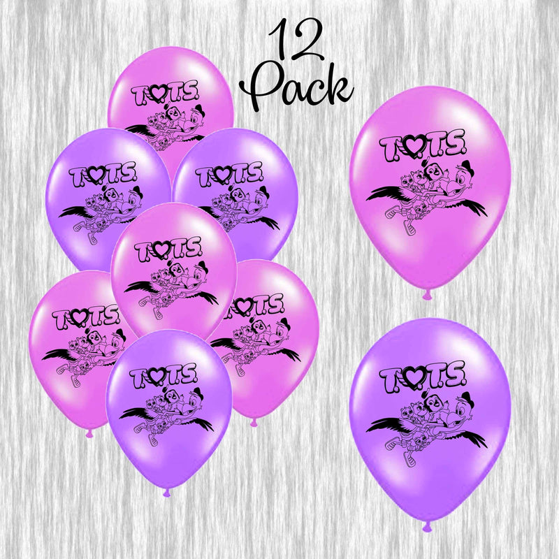 100 Ballons Rainbow 30cm violet