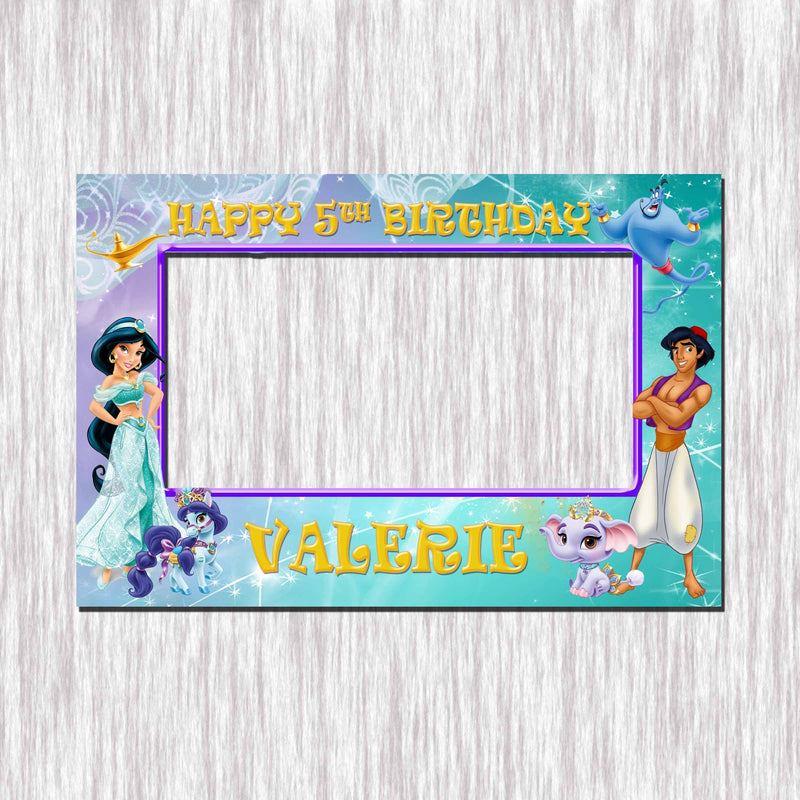 Princess Jasmine Photobooth - 36x24in - Selfie Frame