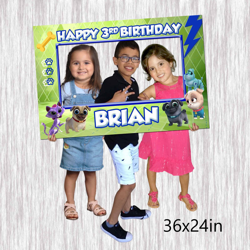 Puppy dog pals Photobooth - 36x24in - Selfie Frame