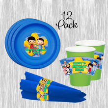 Load image into Gallery viewer, Little Baby bum paper plates, cups and napkins - 12pack
