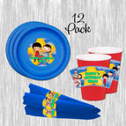 cups-plates-napkins / red/blue