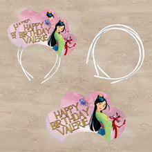 Load image into Gallery viewer, Mulan Headband - Birthday Tiaras - 12pack Satin covered
