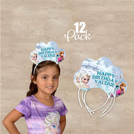 Frozen Headband - Birthday Tiaras - 12pack Satin covered