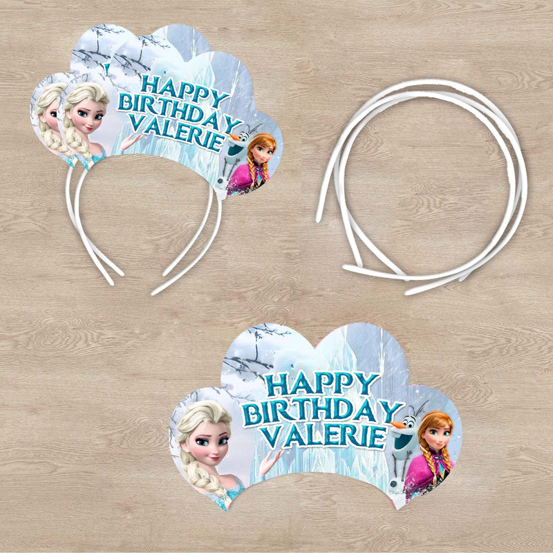 Frozen Headband - Birthday Tiaras - 12pack Satin covered