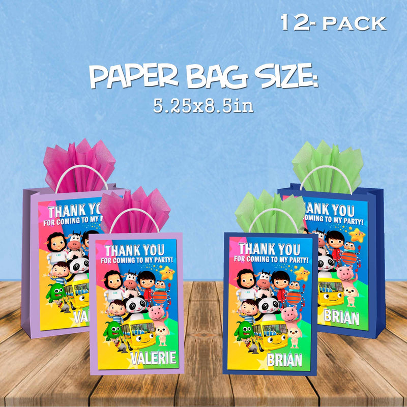 Little baby bum favor bags - gift bags - candy bags - 12pack