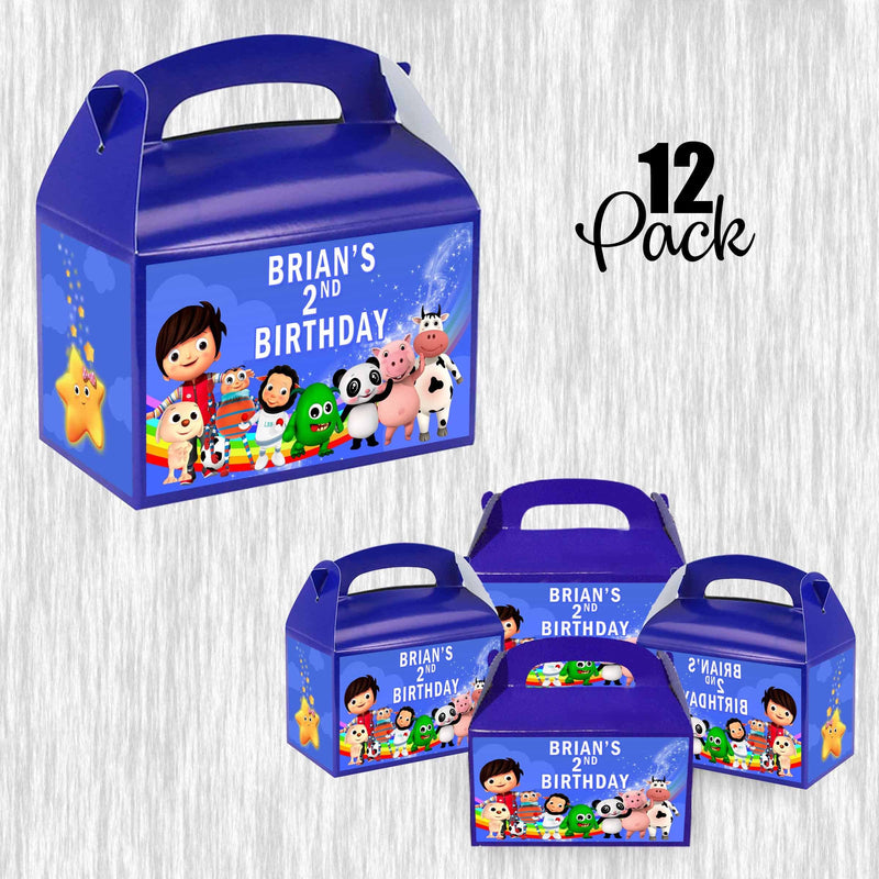 Little baby bum Small Gable box - treat box - 4.5x3in - 12pack