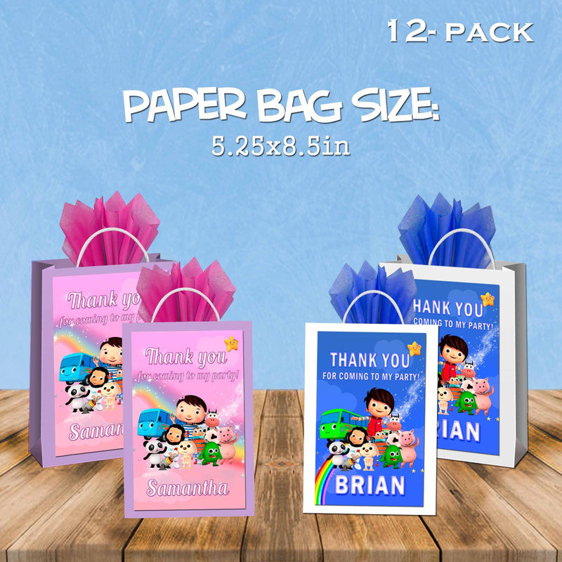 Little baby bum favor bags - gift bags - candy bags - 12pack