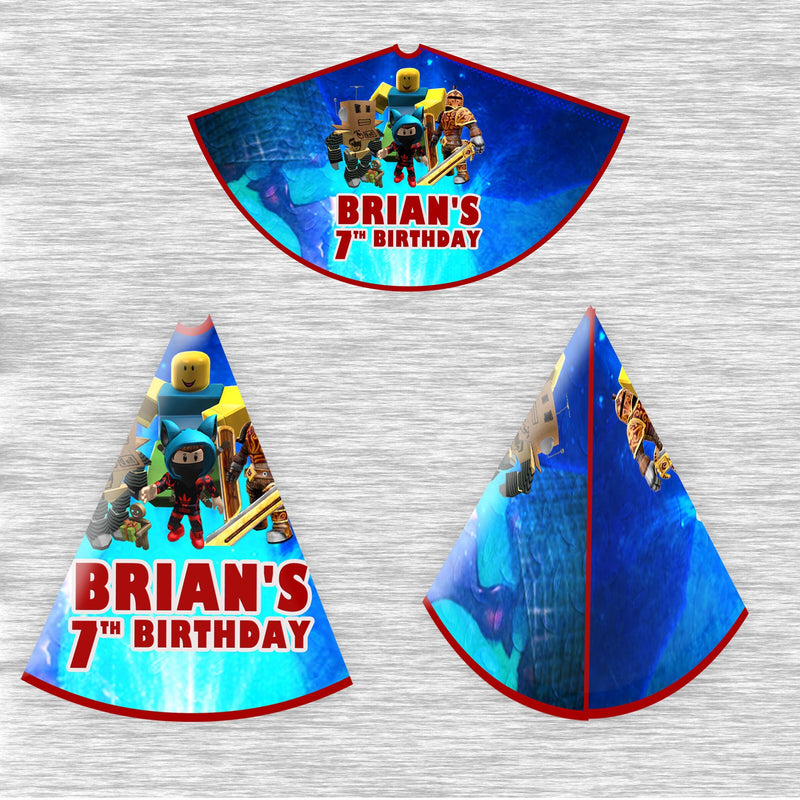 Roblox party hats - ready to use