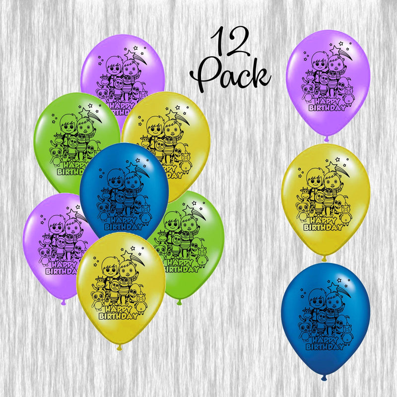 Little Baby Bum Balloons - 11in - 12Pack