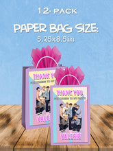 Load image into Gallery viewer, BTS favor bags - gift bags - candy bags - 12pack
