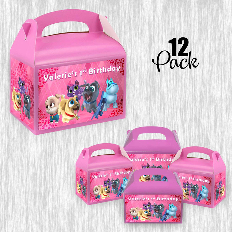 Puppy dog pals Small Gable box - treat box - 4.5x3in - 12pack