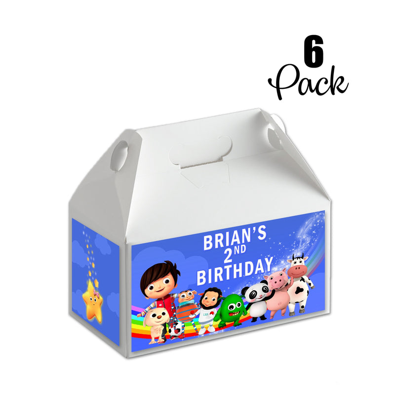 Little Baby Bum large Gable box - 9.5x5x5in - 6pack