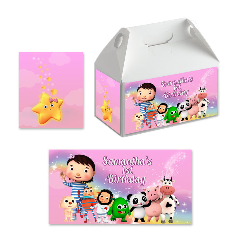 Little Baby Bum large Gable box - 9.5x5x5in - 6pack