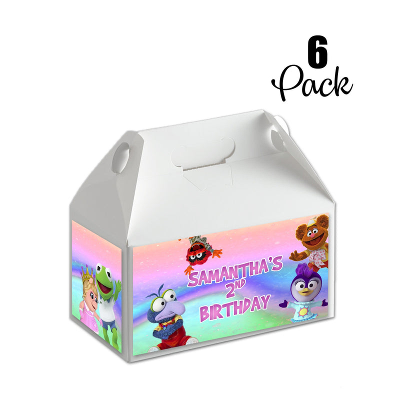 Muppet Babies large Gable box - 9.5x5x5in - 6pack