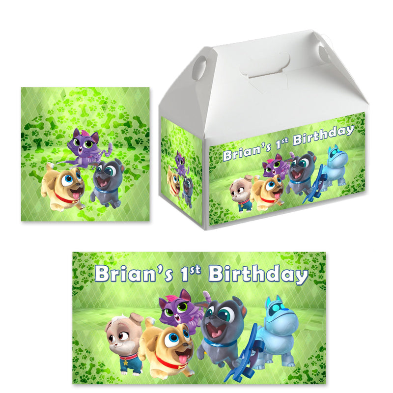 Puppy Dog Pals large Gable box - 9.5x5x5in - 6pack