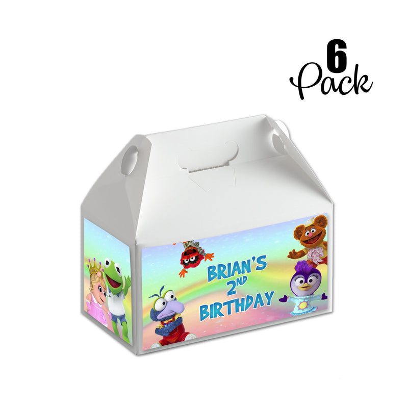 Muppet Babies large Gable box - 9.5x5x5in - 6pack