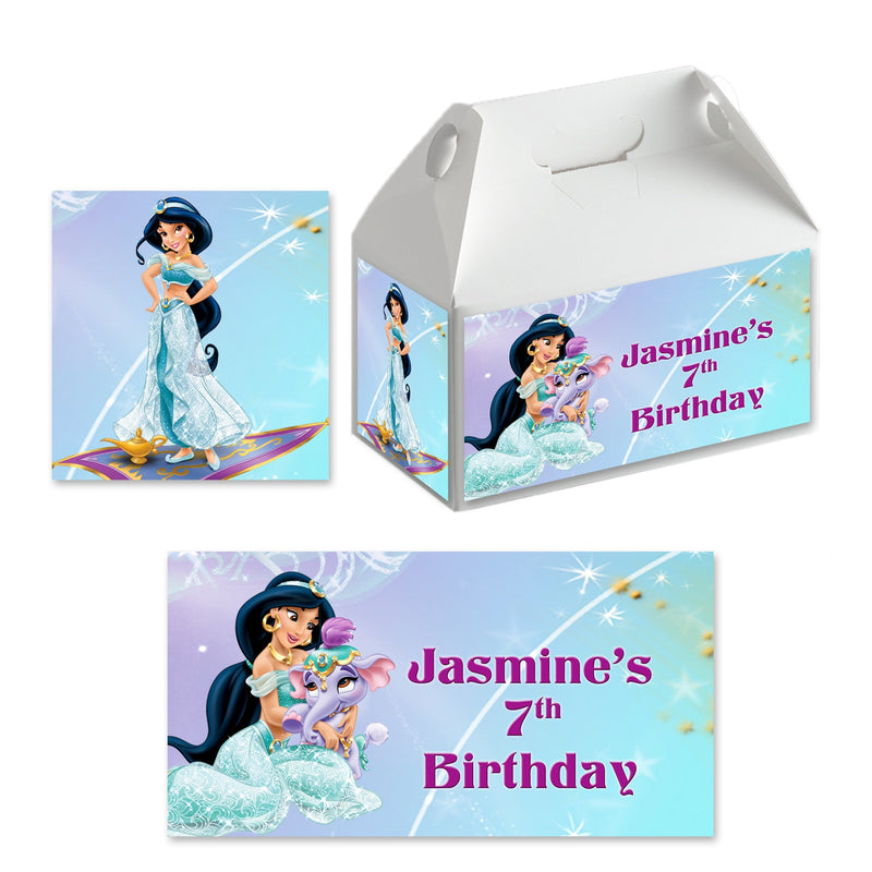 Jasmine large Gable box - 9.5x5x5in - 6pack