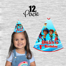 Load image into Gallery viewer, Santiago of the seas party hats - ready to use
