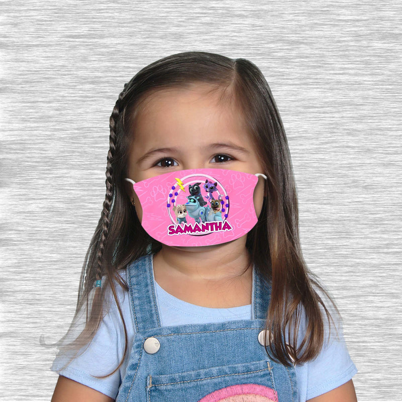 Puppy Dog Pals Face mask with name