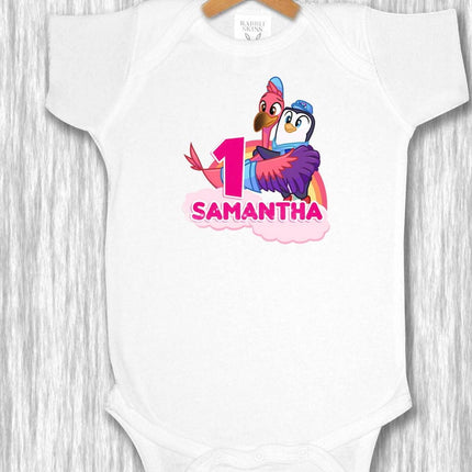 TOTS Birthday Girl outfit - Tutu / tshirt or onesie