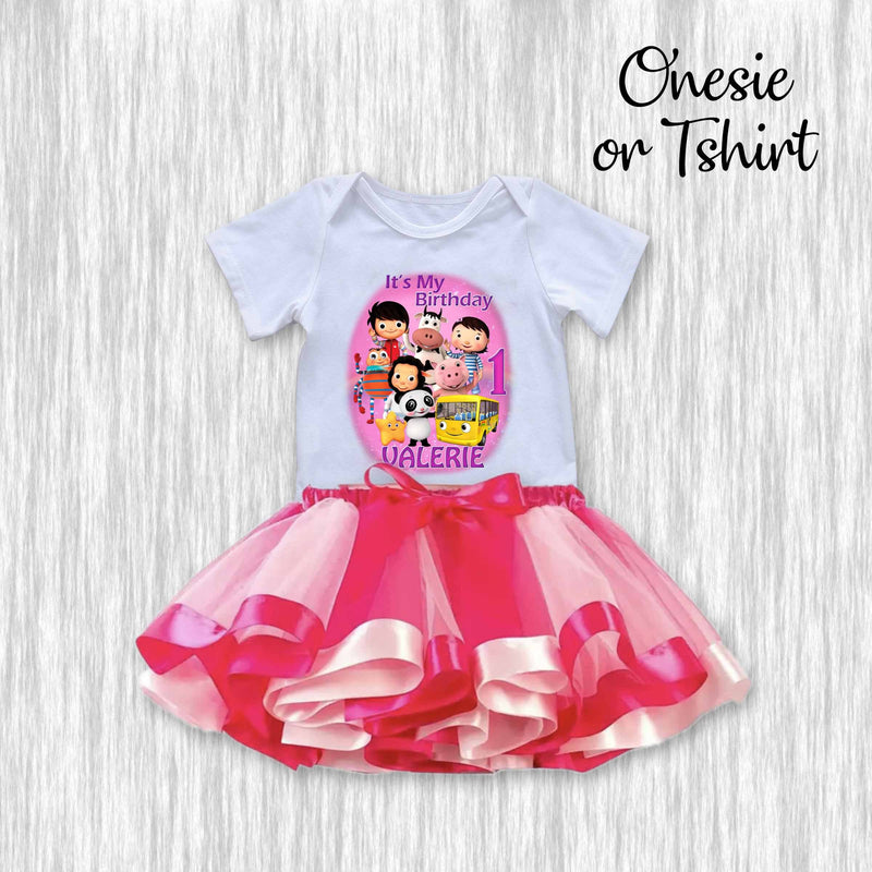 Little Baby Bum Birthday Girl outfit - Tutu / tshirt or onesie