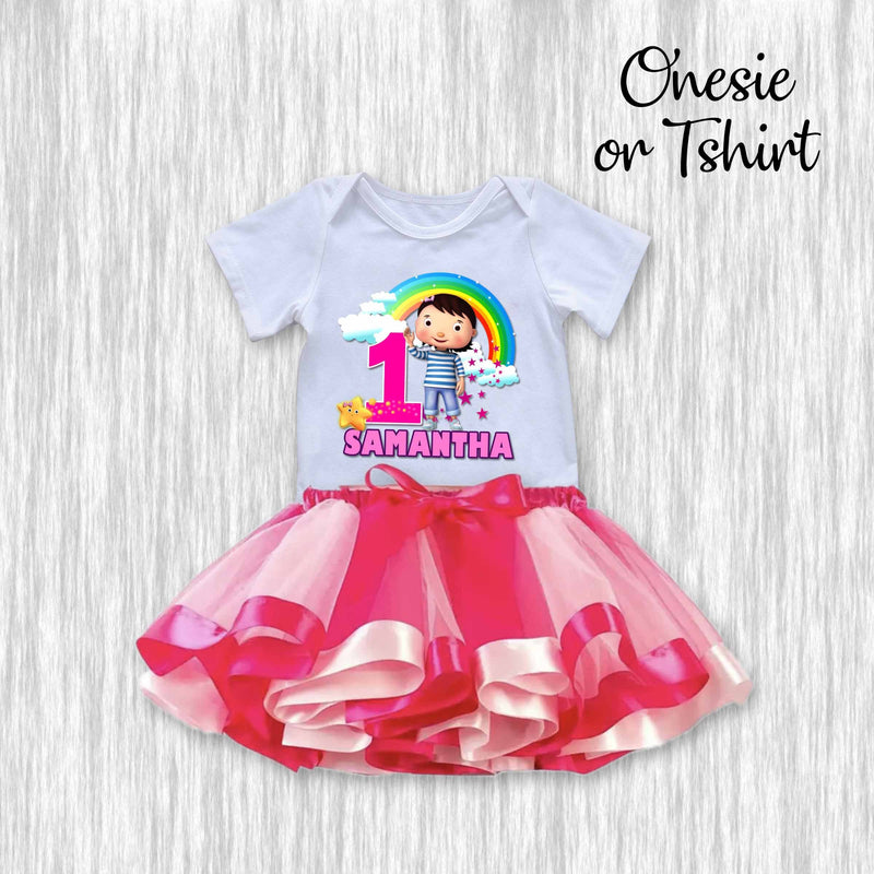 Little Baby Bum Birthday Girl outfit - Tutu / tshirt or onesie