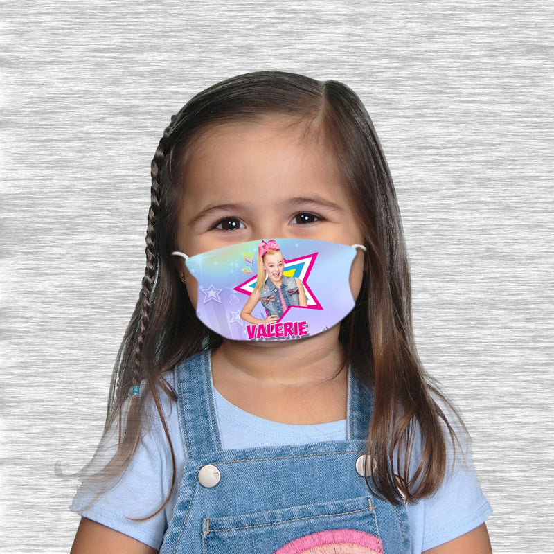 Jojo Siwa Face mask with name