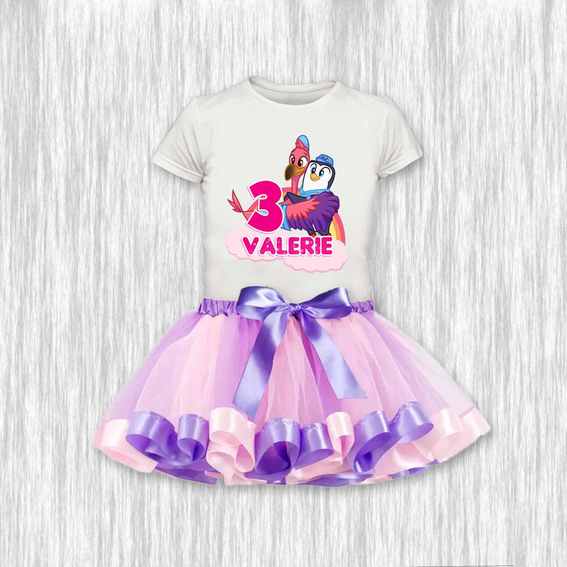 TOTS Birthday Girl outfit - Tutu / tshirt or onesie