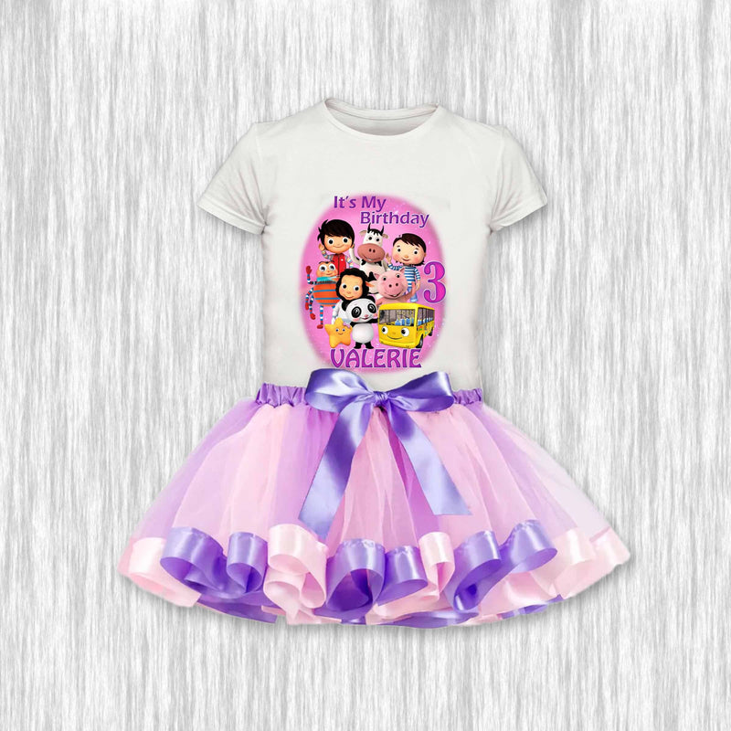 Little Baby Bum Birthday Girl outfit - Tutu / tshirt or onesie