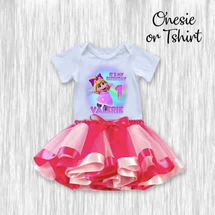 Muppet Babies Birthday Girl outfit - Tutu / tshirt or onesie