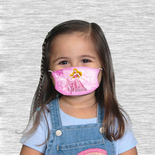Load image into Gallery viewer, Sleeping Beauty mask with name
