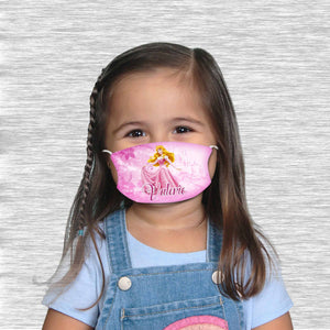 Sleeping Beauty mask with name