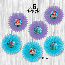 Load image into Gallery viewer, Brave Small Fan Decoration- 6 or 12 Pack- size 6in

