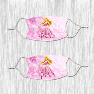 Sleeping Beauty mask with name
