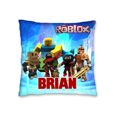 Roblox Pillow with Name - 16in insert included