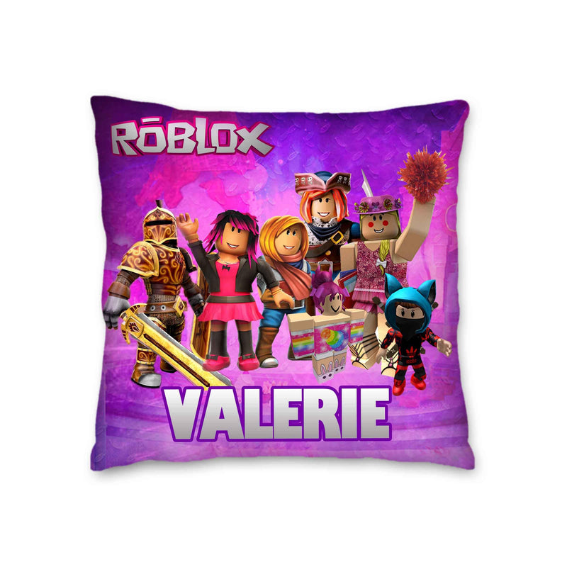 Roblox Pillow with Name - 16in insert included