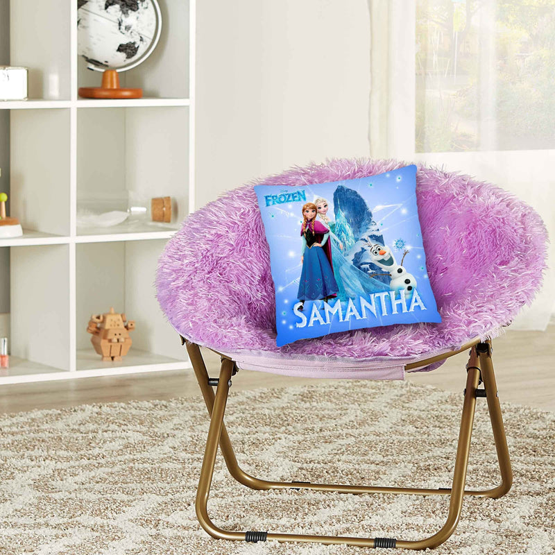 Frozen Pillow with Name - 16in insert included