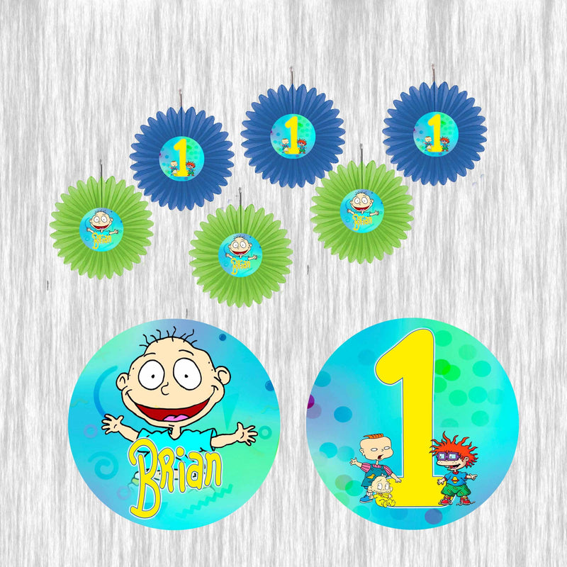 Rugrats Small Fan Decoration- 6Pack