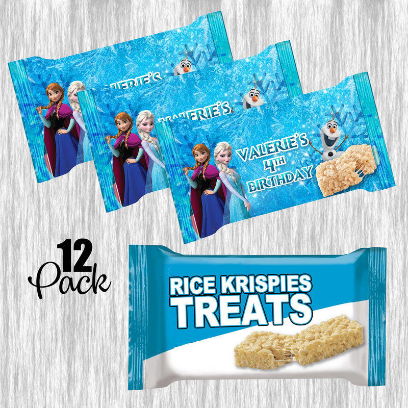 Frozen Bundle Party Labels or Finished Snacks