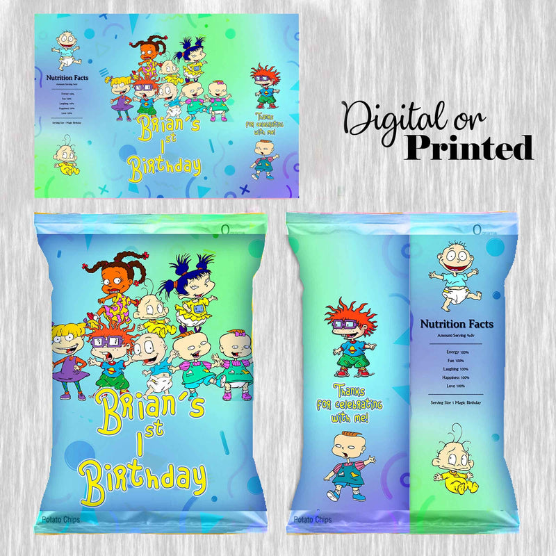 Rugrats Bundle Party Labels or Finished Snacks