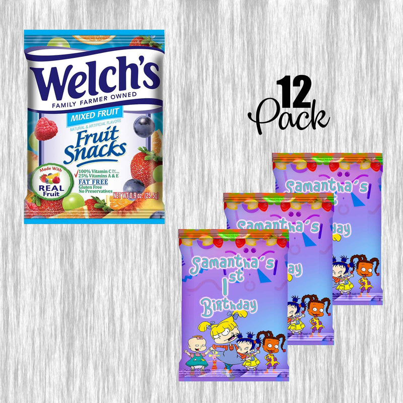 Rugrats purple Bundle Party Labels or Finished Snacks